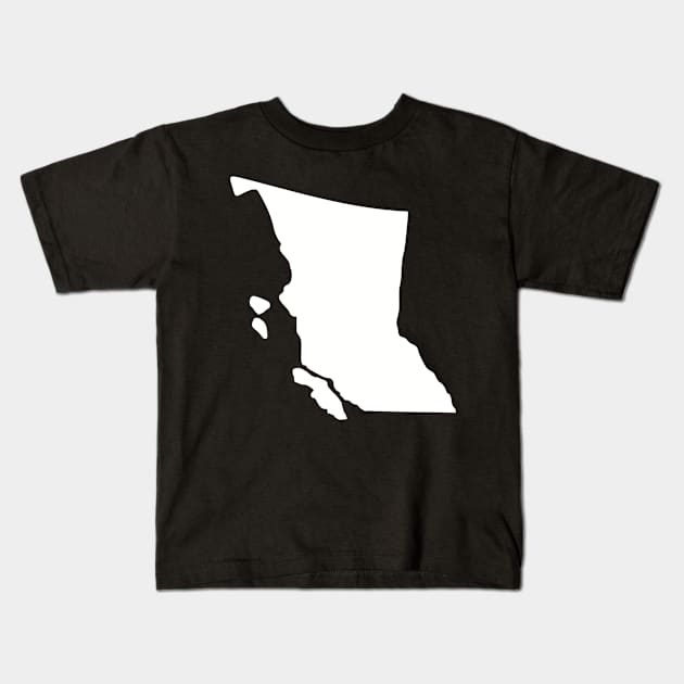 Canada - British Columbia Kids T-Shirt by Designzz